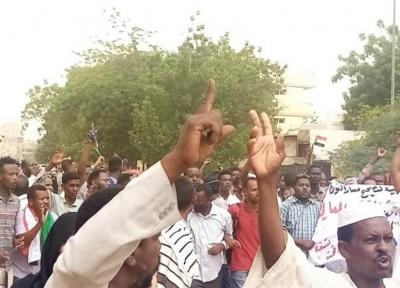 سودان، تظاهرات هواداران عمرالبشیر در خارطوم برای سرنگونی دولت نظامی