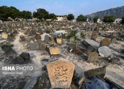 از قبرهای 1400 ساله تا یک روزه در نخستین قبرستان مسلمانان ایران
